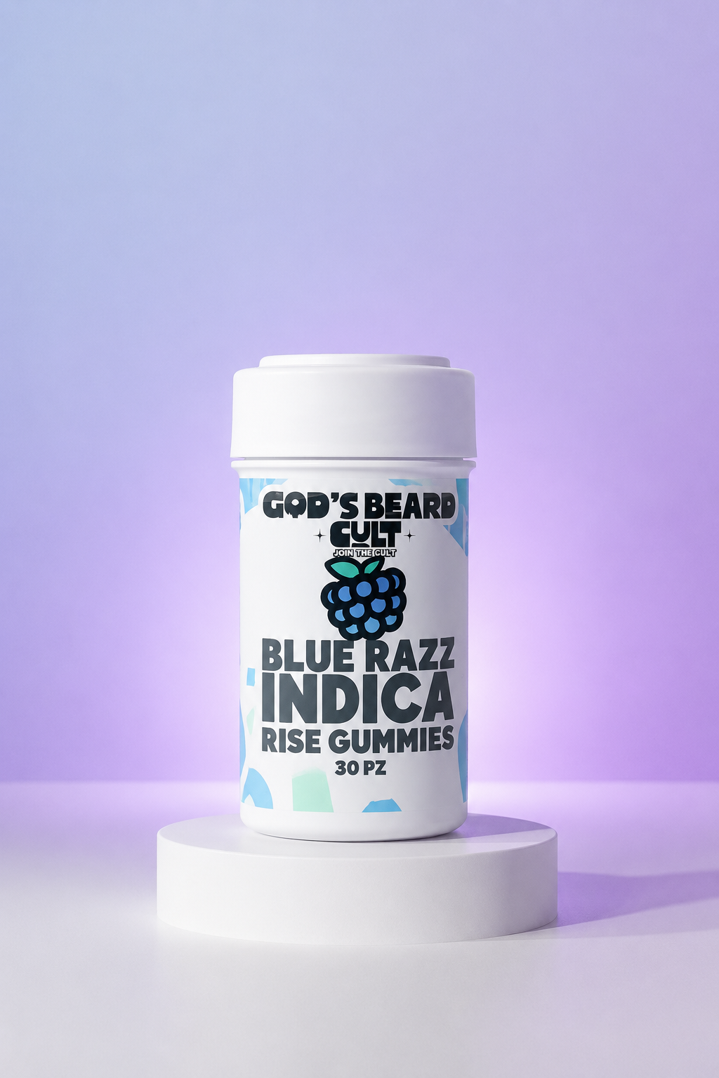 D9 Rise Gummies |  Blue Razz By GBC
