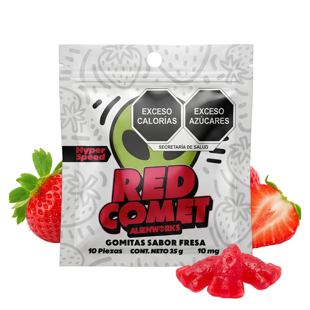ALIEN WORKS | HYPER-SPEED TECH GUMMIES | 10 mg | 10 -20 pcs