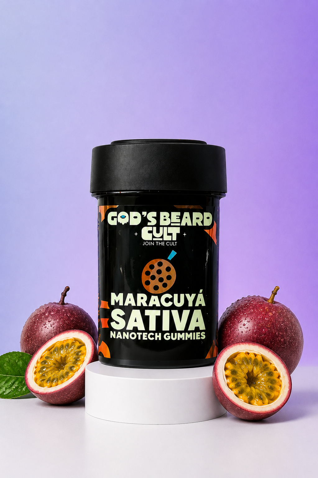 Nanotech-Gummies Sativa 15 mg | Maracuyá By GBC