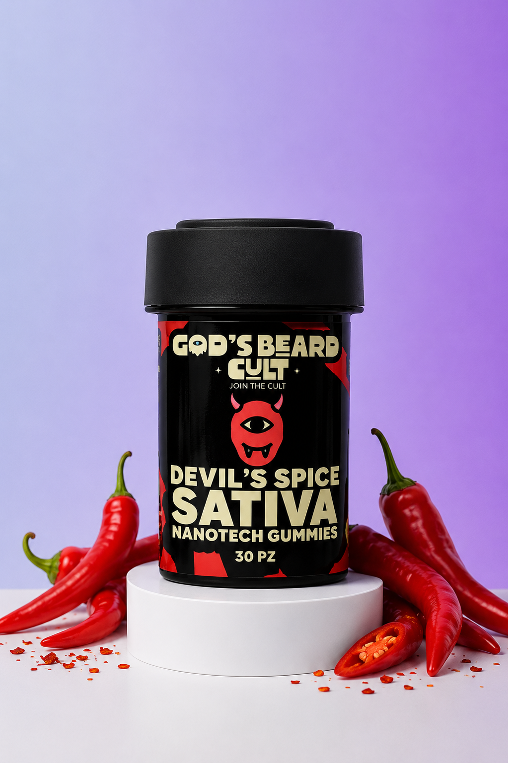 Nanotech-Gummies Sativa 5 mg | Devil's Spice By GBC