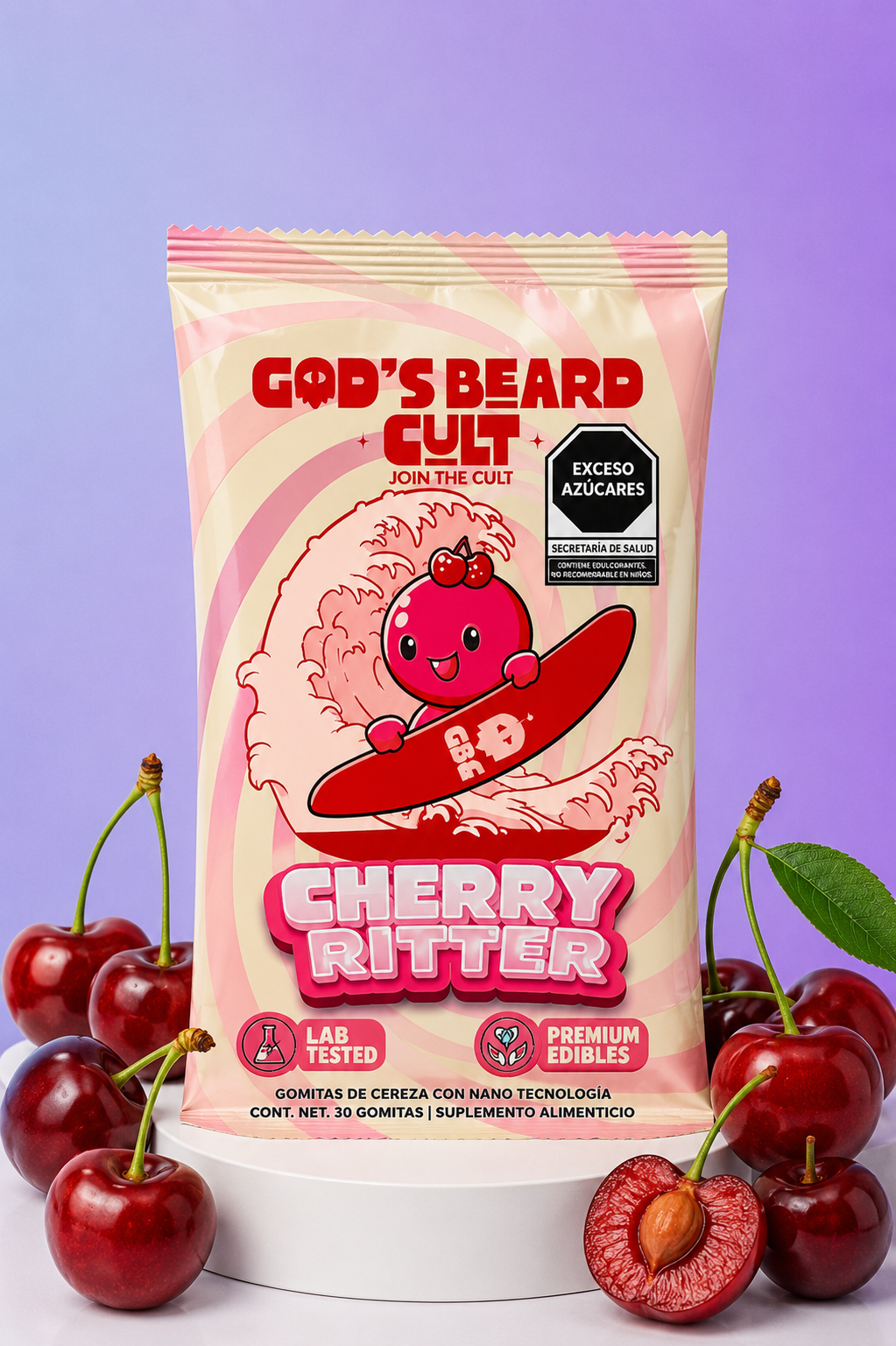 Paleta Magica| Cherry Fritter By GBC