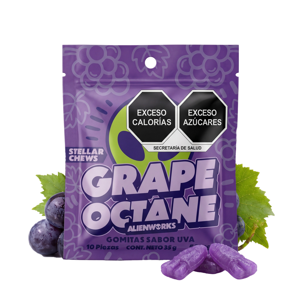🪐STELLAR CHEWS D9 | 🍇🪄 GRAPE OCTANE| INDICA